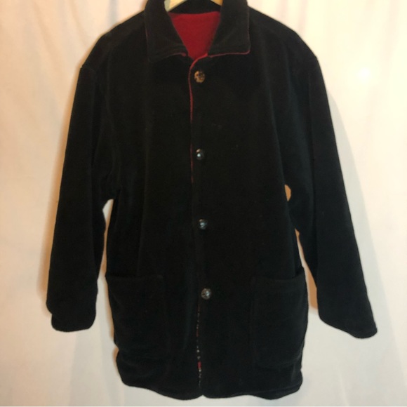 VINTAGE Robert Kitchen Western Reversible Fleece Jacket - Picture 6 of 6